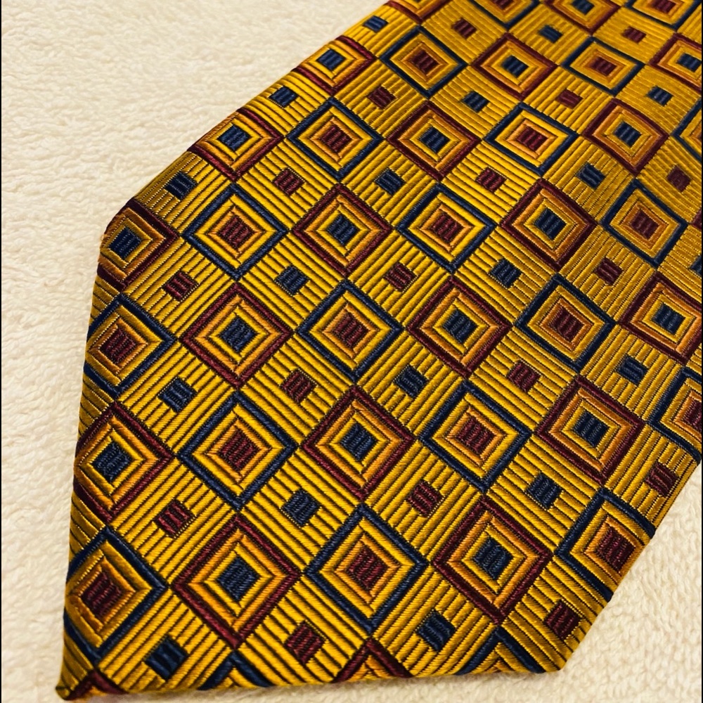 Brand New Stylish Tie By TANGO - 3 3/4 inches wide